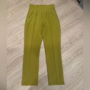 Banana Republic Mustard Cropped Pants